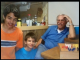 Lloyd with his grandsons, Isaac Blouin and Caleb Blouin